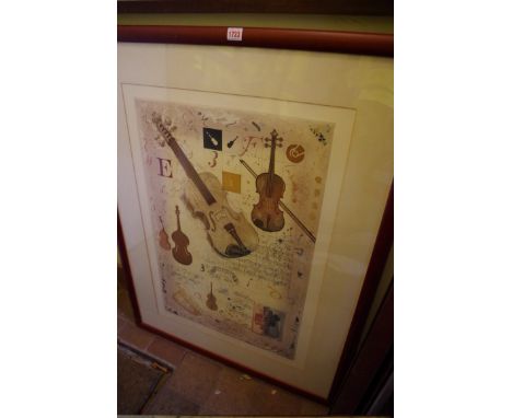 M J Wells,&nbsp;'Proportions III'; 'Proportions IV', a pair, each signed, titled and numbered in pencil, colour&nbsp; lithogr