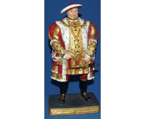 A Royal Worcester porcelain figure, Henry VIII, 2637 (dagger restored), 22 cm high