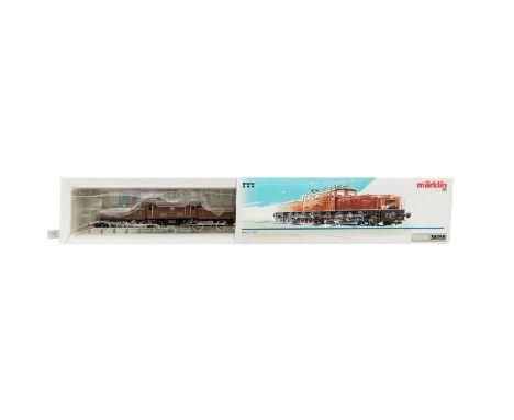 MÄRKLIN E-Lokomotive 'Krokodil', Neuauflage für 'Insider', Spur H0, braunes Guss Gehäuse, Art.-nr. '36159', SBB, digital, seh