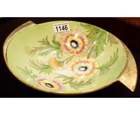 CARLTONWARE BOWL. Carltonware fruit bowl with flower pattern 