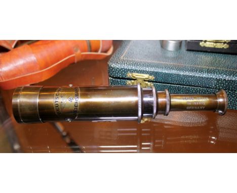 GERMAN MILITARY TELESCOPE. German army extending telescope