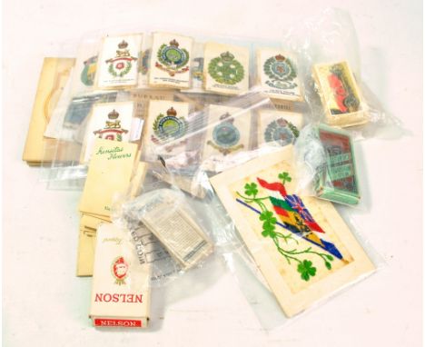 A collection of various cigarette cards to include Black Cat 'Vintage Cars' and John Player &amp; Sons 'International Airline
