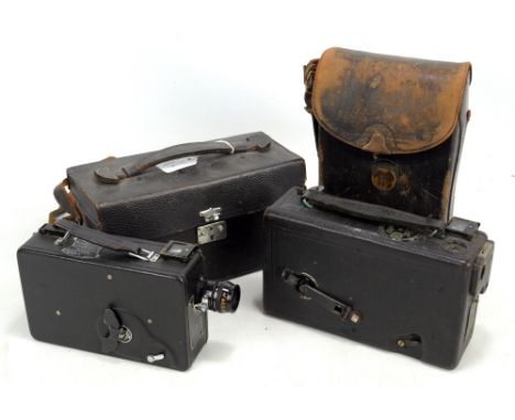 KODAK; a cased Ciné-Kodak model B and model BB Junior (2).&nbsp;