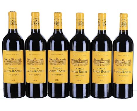 ß  2014 Chateau Lafon-Rochet 4eme Cru Classe, Saint-Estephe OWC 6x75cl IN BOND