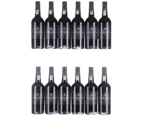 1985 Fonseca, Vintage Port  12x75clLabels soiled and scuffed, 2  torn, 2 peeling slightly from edge of label, ex-OWC.Previous