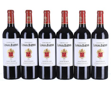 ß  2020 Chateau Langoa Barton 3eme Cru Classe, Saint-Julien OWC 6x75cl IN BOND 