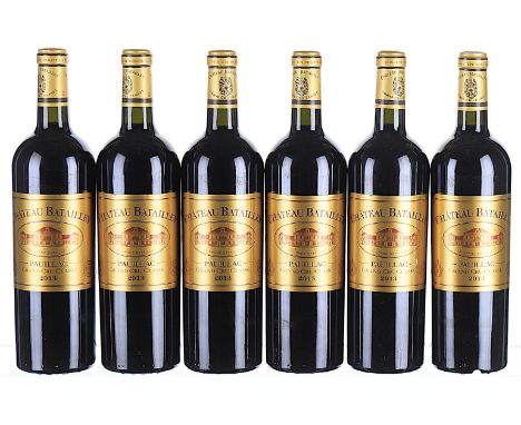 ß  2013 Chateau Batailley 5eme Cru Classe, Pauillac OWC 6x75cl IN BOND