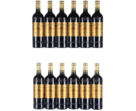 ß  2019 Chateau Batailley 5eme Cru Classe, Pauillac OWC 12x75cl IN BOND