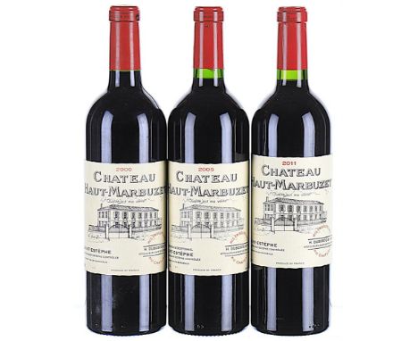 2000 Chateau Haut-Marbuzet, Saint-Estephe  1x75cl 2005 Chateau Haut-Marbuzet, Saint-Estephe  1x75cl 2011 Chateau Haut-Marbuze