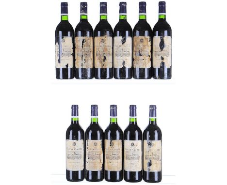 1995 Clos du Clocher, Pomerol 11x75cl   Labels badly soiled and damaged, ex-OWC.Previously owned by a winner of the Blue Marl