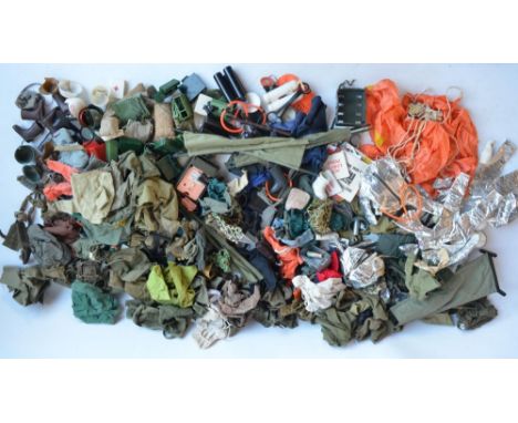 Extensive collection of Action Man accessories to include clothing, weapons etc., qty, all A/F