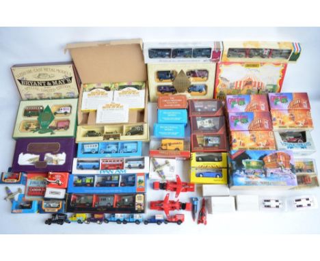 Collection of diecast models from Matchbox, Lledo, Tonka/Polistil etc to include multi model sets, Matchbox 'The Circus Comes