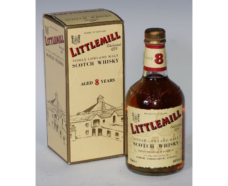 Littlemill Lowland Single Malt Scotch Whisky, aged 8 years, 70cl, 40% vol, boxed 