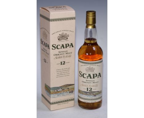 Scapa Orkney 12 year aged Single Malt Scotch Whisky, 70cl, 40% vol, boxed 