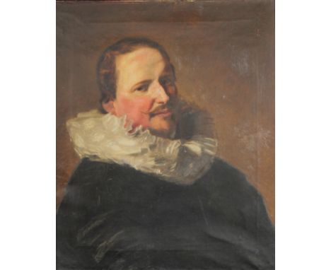 North European School (19th century)After the Old Master, Portrait of a Gentleman, half-lengthoil on canvas, 60cm x 50cm 