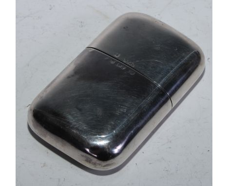 A Victorian silver rounded rectangular pocket hip flask, pish-fitting stirrup cup cover with gilt interior, screw-fitting cap