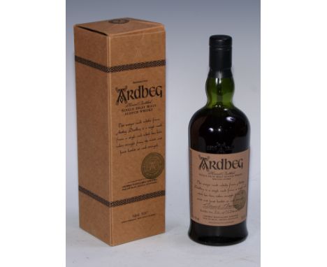 Ardbeg hand bottled Islay Single Malt Scotch Whisky, cask filled 24/11/1976, bottled 17.7.00, cask number 2392, no 86/528, 70