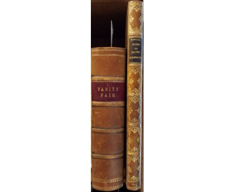 Thackeray (William Makepeace). Vanity Fair. A Novel without a Hero, 1st edition, 1st issue, London: Bradbury & Evans, 1848, v