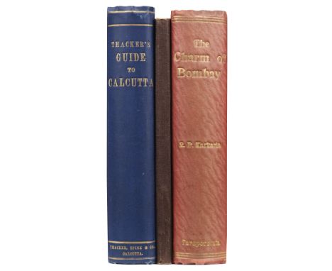 Firminger (Rev. W. K.). Thacker's Guide to Calcutta, 1st edition, Calcutta: Thacker, Spink &amp; Co., 1906, xiv, 271 pp., 6 p