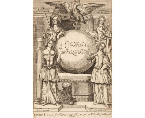 Scudery (Georges). Curia politiae: or, The Apologies of severall Princes: justifying to the World their most eminent actions,