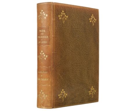 Austen (Jane). Pride and Prejudice, illustrated by Hugh Thomson, Large Paper copy, London: George Allen, 1894, half-title, fu