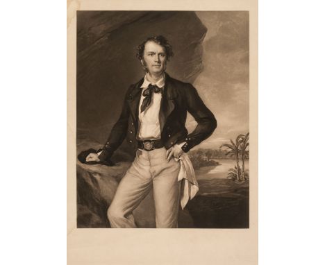 * Mezzotint Portraits. Seven Portraits, 19th century, including [Ward (George Raphael). Sir James Brooke, the First White Raj