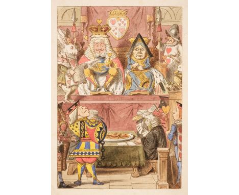 * Dodgson (Charles Lutwidge, 1832-1898). The Trial of the Knave of Hearts for (Allegedly) Stealing the Jam Tarts, c. 1870s, h