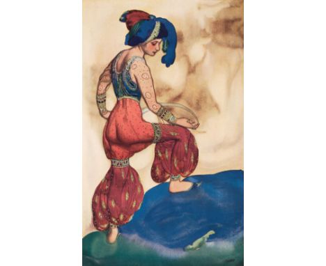 Bakst (Leon). The Decorative Art of Leon Bakst, appreciation by Arsene Alexandre, notes on the balletts by Jean Cocteau, tran