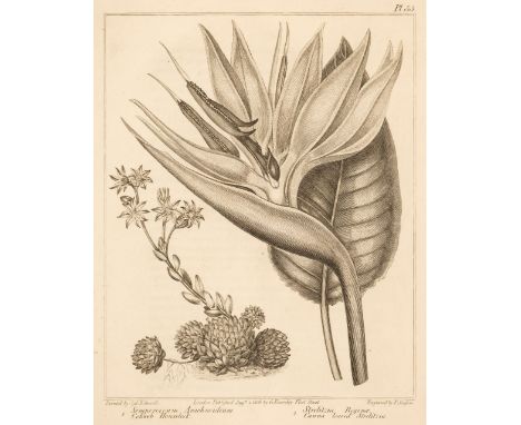 Edwards (Sydenham). The New Flora Britannica, 2 volumes in one, London: John Stockdale, 1812, half-title, 61 engraved plates 