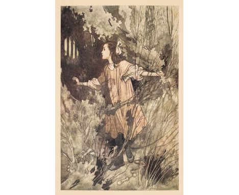 Burnett (Francis Hodgson). The Secret Garden, 1st edition, London: William Heinemann, 1911, 8 colour plates by Charles Robins