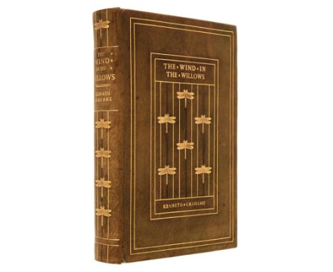 Grahame (Kenneth). The Wind in the Willows, 1st US edition, New York: Charles Scribner's Sons, 1908, half title, frontispiece