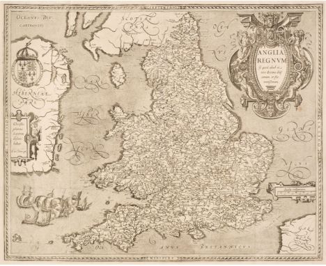 England &amp; Wales. Le Clerc (Jean), Anglia Regnum si quod aliud in toto Oceano ditissimum et florentissimum, Paris, circa 1