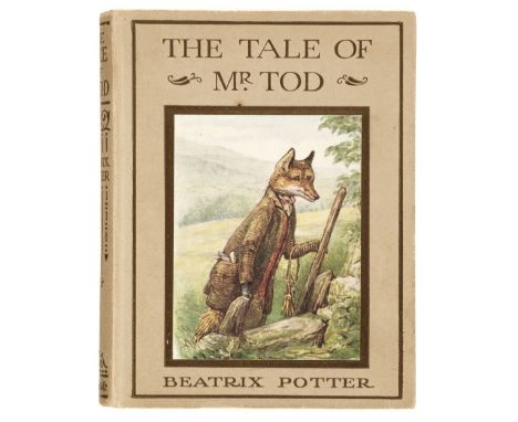 Potter (Beatrix). The Tale of Tom Kitten, 1st edition, London and New York: Frederick Warne and Co., 1907, colour illustratio