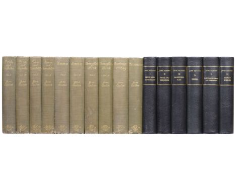 Austen (Jane). The Novels, London: Chatto &amp; Windus, 1908-1910, edited by Reginald Brimley Johnson, colour plates by A. Wa