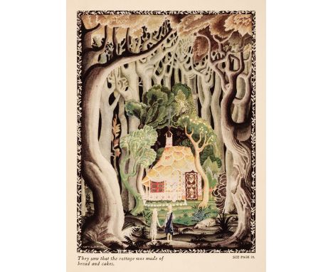 Nielsen (Kay, illustrator). Hansel &amp; Gretel and other stories by the brothers Grimm, New York: George H. Doran, [1925], 1
