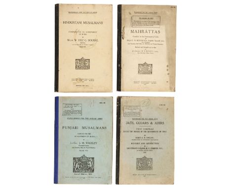 Handbooks for the Indian Army. Hindustani Musalmans, compiled for the Government of India by Major W. Fitz G. Bourne, revised