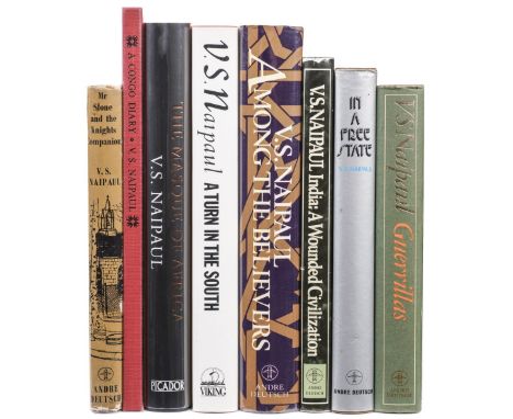 Naipaul (V.S.) Mr Stone and the Knights Companion, 1963; In A Free State, 1971; Guerrillas, 1975; India: A Wounded Civilizati