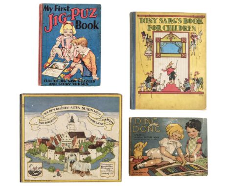 Moveables. Tony Sarg's Books for Children from Six to Sixty, London: T. Werner Laurie Limited, 1924, colour illustrations thr