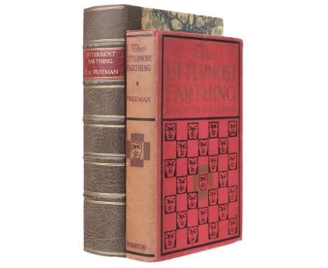 Freeman (R Austin). The Uttermost Farthing, 1st edition, Philadelphia: The John C. Winston Company, 1914, black &amp; white i