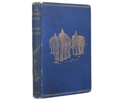 Kipling (Rudyard). The Jungle Book, 1st edition, London &amp; New York: Macmillan and Co., 1894, illustrations by J.L. Kiplin