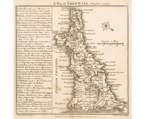 Badeslade (Thomas &amp; William Henry Toms). Chorographia Britanniae. Or a set of Maps of all the Counties in England and Wal
