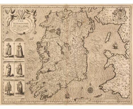 Ireland. Speed (John), The Kingdome of Irland Devided into Severall provinces and then againe into Counties newly described, 
