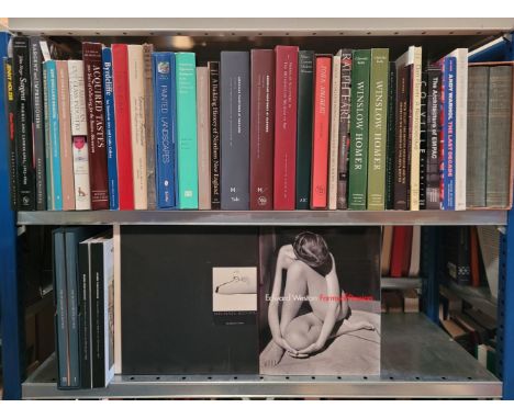 U.S. Art. Approximately 35 volumes of U.S. art reference, including Hokkaido, by Kenna, 1st edition, Nazraeli Press, 2006, or