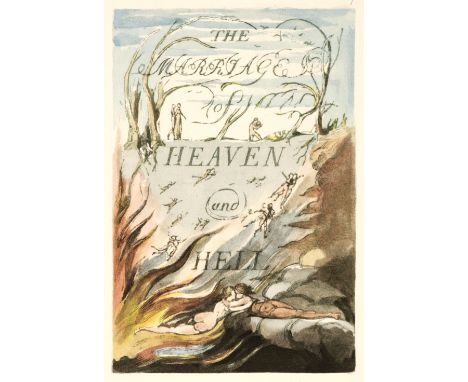 Blake (William). The Marriage of Heaven and Hell, facsimile edition, London: Trianon Press for the William Blake Trust, 1960,