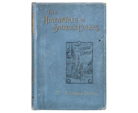 Doyle (Arthur Conan). The Adventures of Sherlock Holmes, 1st edition in book form, London: George Newnes, 1892, 1st issue wit