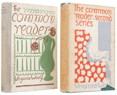 Woolf (Virginia). The Common Reader, 1st edition, London: The Hogarth Press, 1925, endpapers toned, original cloth-backed pic