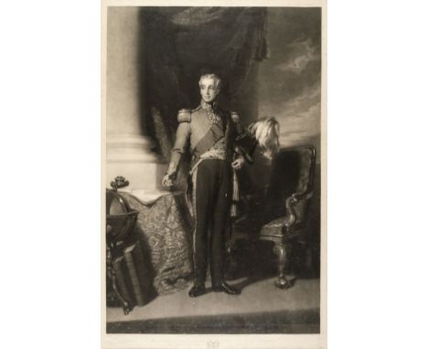 * The Duke of Wellington. Lucas (John), Field Marshall Arthur Duke of Wellington, F. G. Moon, 1841, uncoloured mezzotint, 735