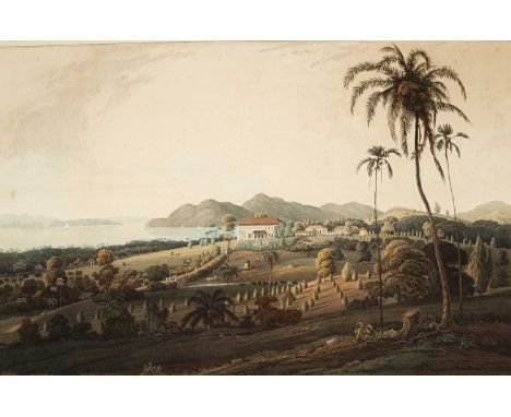 William Daniell RA (1769-1837)after Captain Robert SmithView of Glugor House and Spice Plantations, Prince of Wales Islandpub