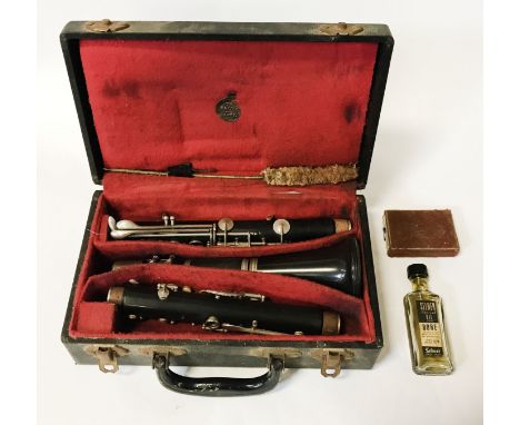 CASED CLARINET