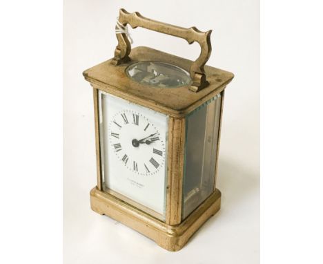 CARRIAGE CLOCK BY PEARCE &amp; SONS